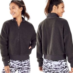 FABLETICS DREAM POLAR FLEECE PULLOVER JACKET sz XL